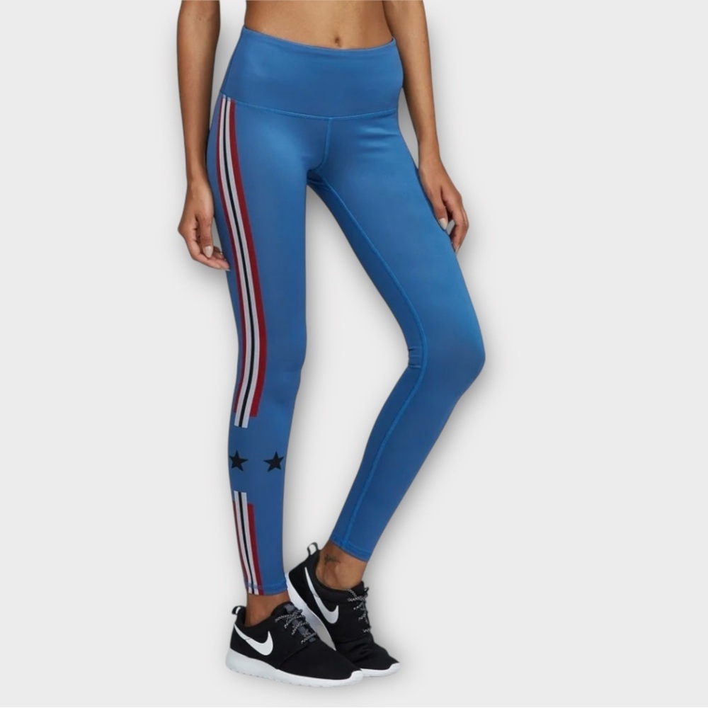 Noli Yoga Rebel ii Legging in Blue With Stars Women’s Size S